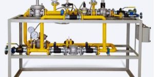 U Shaped Gas Train System