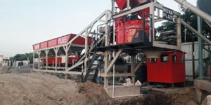 Pan Type Inline Bin Batching Plant