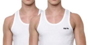 Wild We Premium Sleeveless Cotton Vest for Men