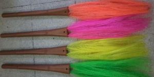 Multicolored Fiber Broom