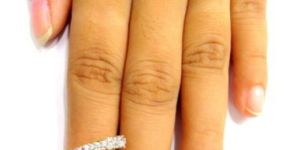 Diamond Nail Ring