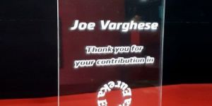 Corporate Crystal Trophy