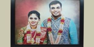 Personalized Framed Oil Painting