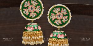 Jhumki/Drop Multicolour With Pearls Earring