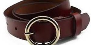 Ladies Leather Belt