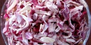 Dehydrated Pink Onion