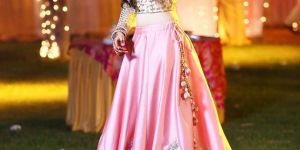 Pink Lehenga Choli