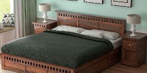 Wooden Double Beds