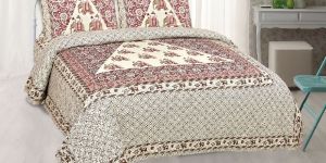 Kashmora Double Bed Sheets