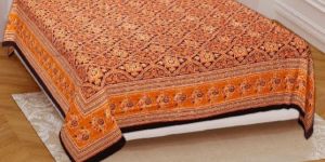 Rajwadi Print Double Bed Sheets