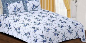 Snowy Double Bed Sheets