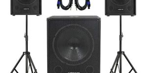 Speakers with Hanging Tripod