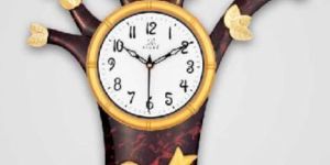 Tree Shape Wall Clock