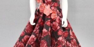 Velvet Full Length Girls Gown