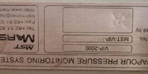 Vapour Pressure monitoring system-VIP-2000