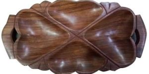 Wooden Snack Serving Tray