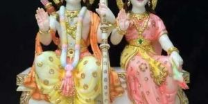 Marble RAM Sita Statue