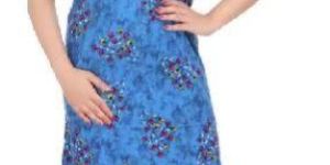 Women Blue Nighty