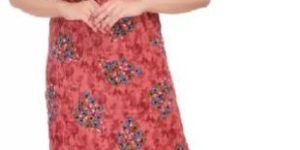 Women Maroon Nighty