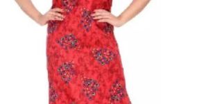 Women Red Nighty
