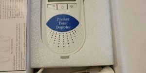Fetal Doppler Baby Heart Rate Monitor with Manual Book