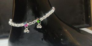 Ghungroo Silver Anklets