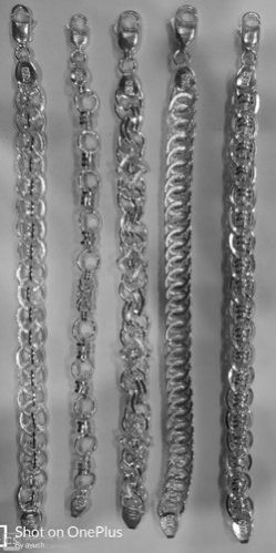 Mens Silver Bracelet