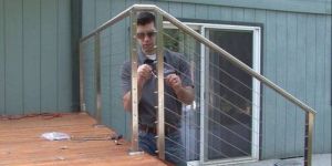 SS Wire Rope Railing