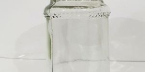 Lug Cap Round Fancy Glass Jar