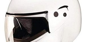 Studds Ninja Pastel Plain White Helmet