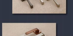 M-7 Mortise Plate Rose Handle