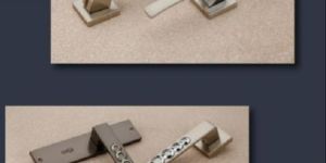 M-9 Mortise Plate Rose Handle