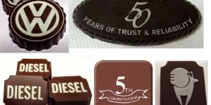 Logo Printed Embossed Chocolates