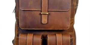 Leather Shoulder Backpack Bag