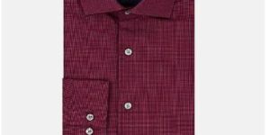 Premium Mens Maroon Shirt