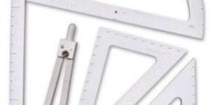 Plastic Geometry Set