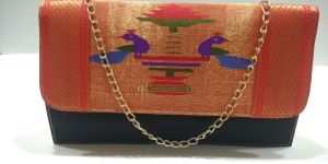Pure Paithani Box Sling