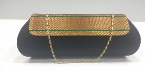 Pure Paithani Zari Clutch