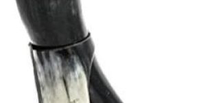 Viking Drinking Horn with Stand