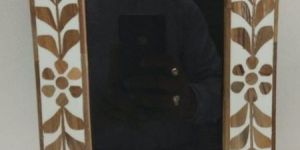 Wood Inlay Photo Frame