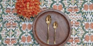 Hand Block Printed Traditional Tablecloth