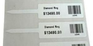 Jewellery Barcode Label