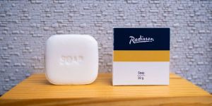 Hotel Square Soap White