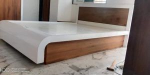 Modular Plywood Double Bed