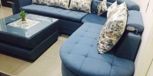 Modular Wooden Sofa Set