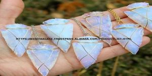 Opalite Arrowhead Necklace