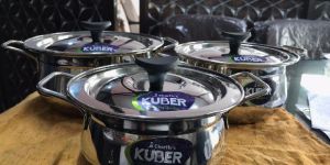 3 Pcs Royal Serving Handi Donga Set