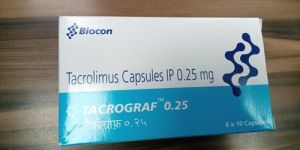 Tacrograf 0.25mg Capsules