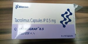 Tacrograf 0.5mg Capsules