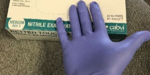 Disposable Nitrile Medical Examination Gloves Powder Free